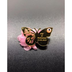 Pleksi Kelebek Magnet (Motifli)