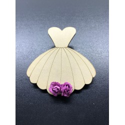 Ahşap Gelin Elbisesi Magnet