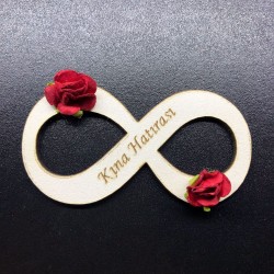 Ahşap Sonsuzluk Magnet