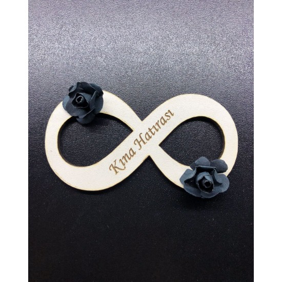 Ahşap Sonsuzluk Magnet