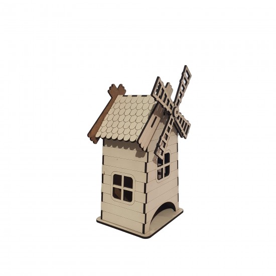 Ahşap Oyuncak Değirmen  